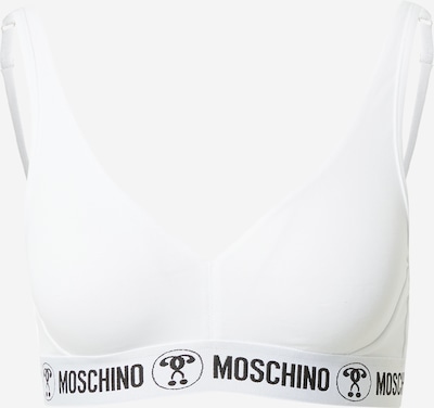 Moschino Underwear Soutien-gorge 'Reggiseno' en noir / blanc, Vue avec produit