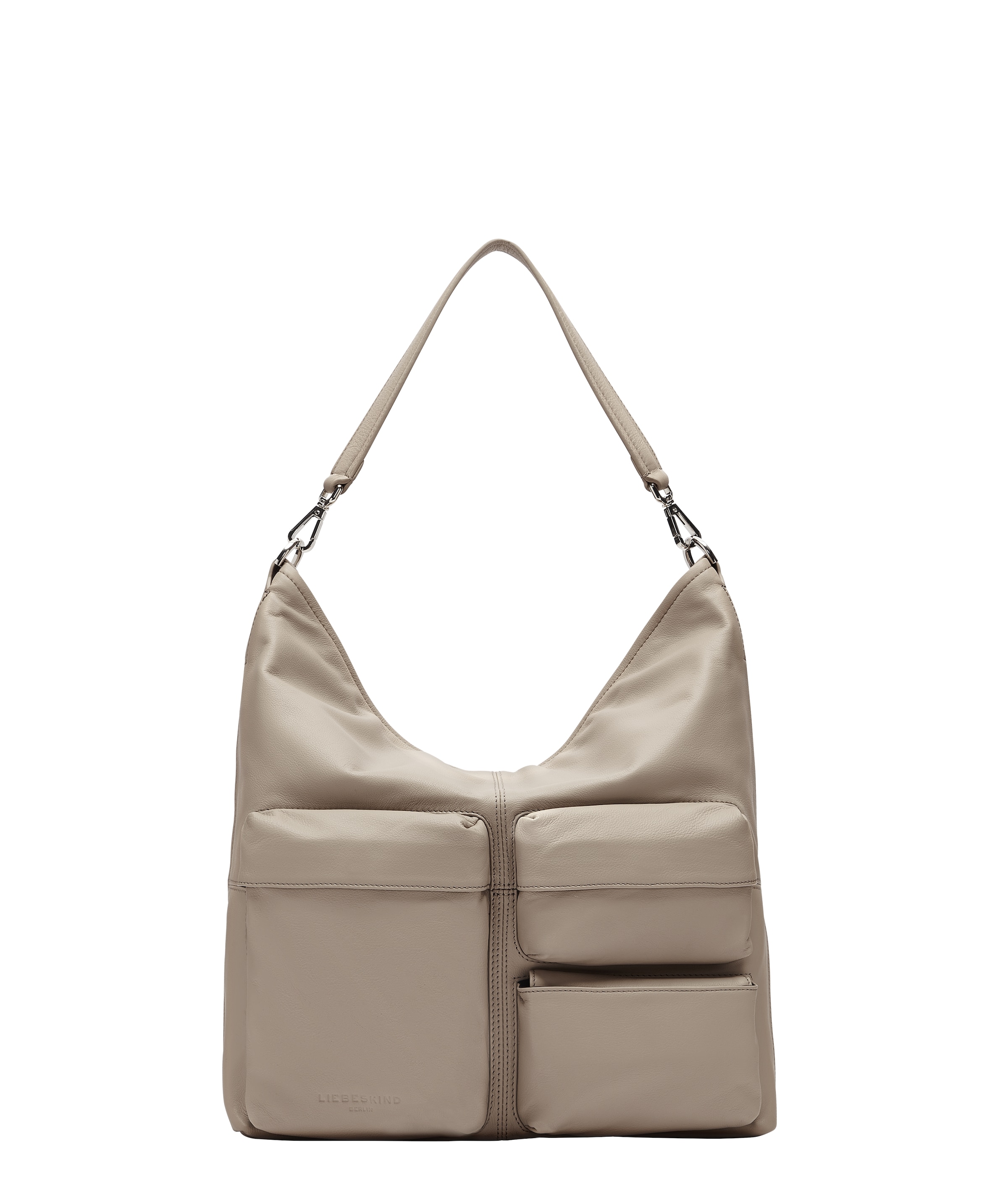 Liebeskind Berlin Schultertasche 'Hobo' in stone, Produktansicht