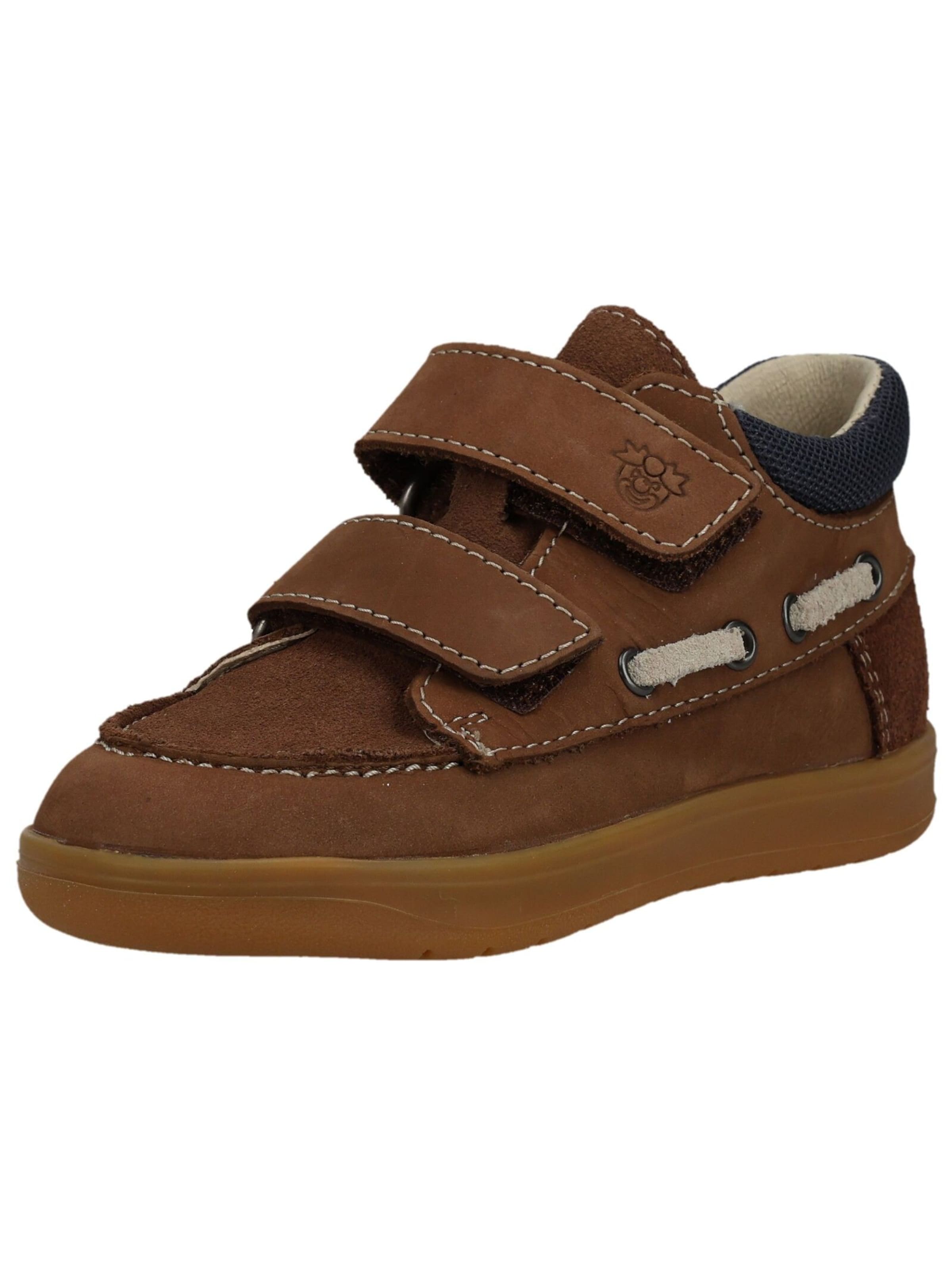 Pepino First-step shoe in Brown: front