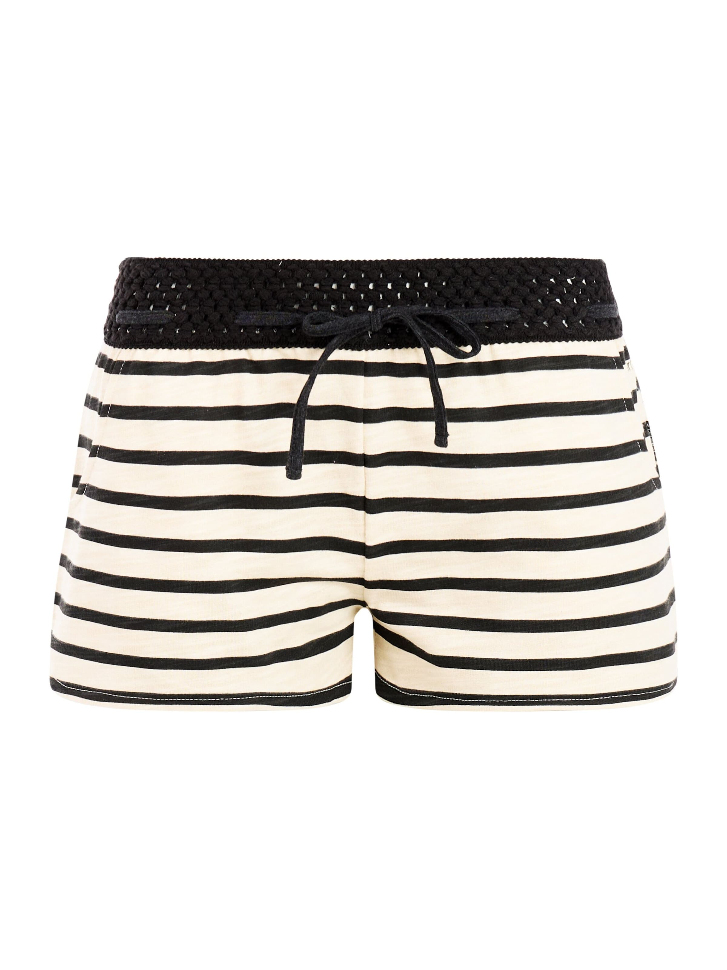 PROTEST Pants 'PRTFlowery' in White: front