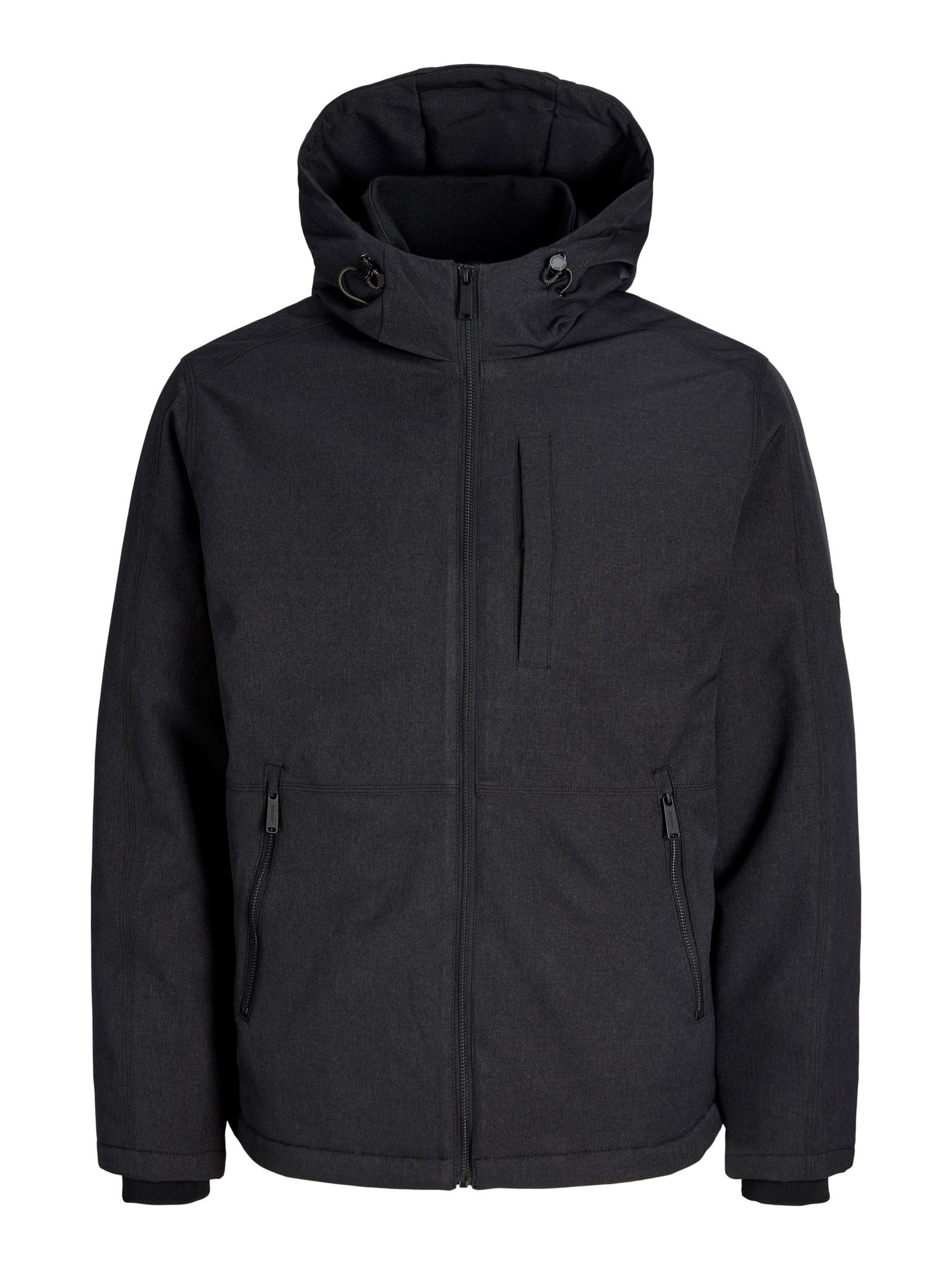 JACK & JONES Jacke 'JJEPETER' in Schwarz: Vorderseite