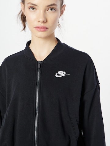 Nike Sportswear Ζακέτα φούτερ σε μαύρο