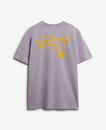 T-Shirt Superdry en violet