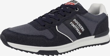 Dockers by Gerli Sneakers laag '52MA001' in Blauw: voorkant