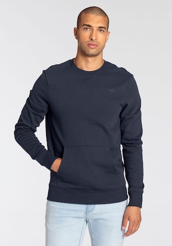 BRUNO BANANI Sweatshirt in Blue: front