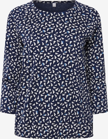 LAURASØN Shirt in Blauw: voorkant