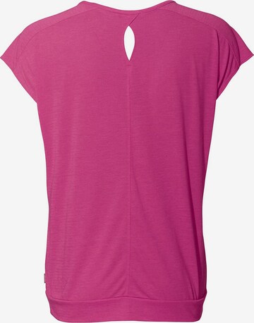 VAUDE Functioneel shirt 'Skomer' in Roze