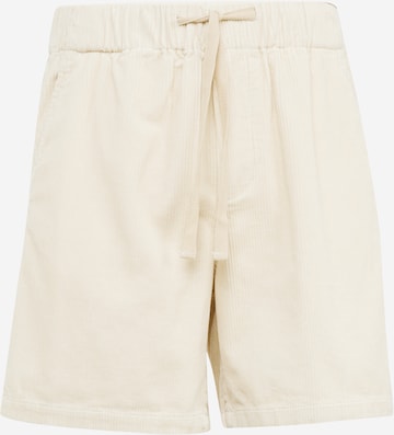 minimum Regular Broek in Beige: voorkant