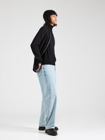 JACK & JONES - Sudadera con cremallera 'OTTO' en negro