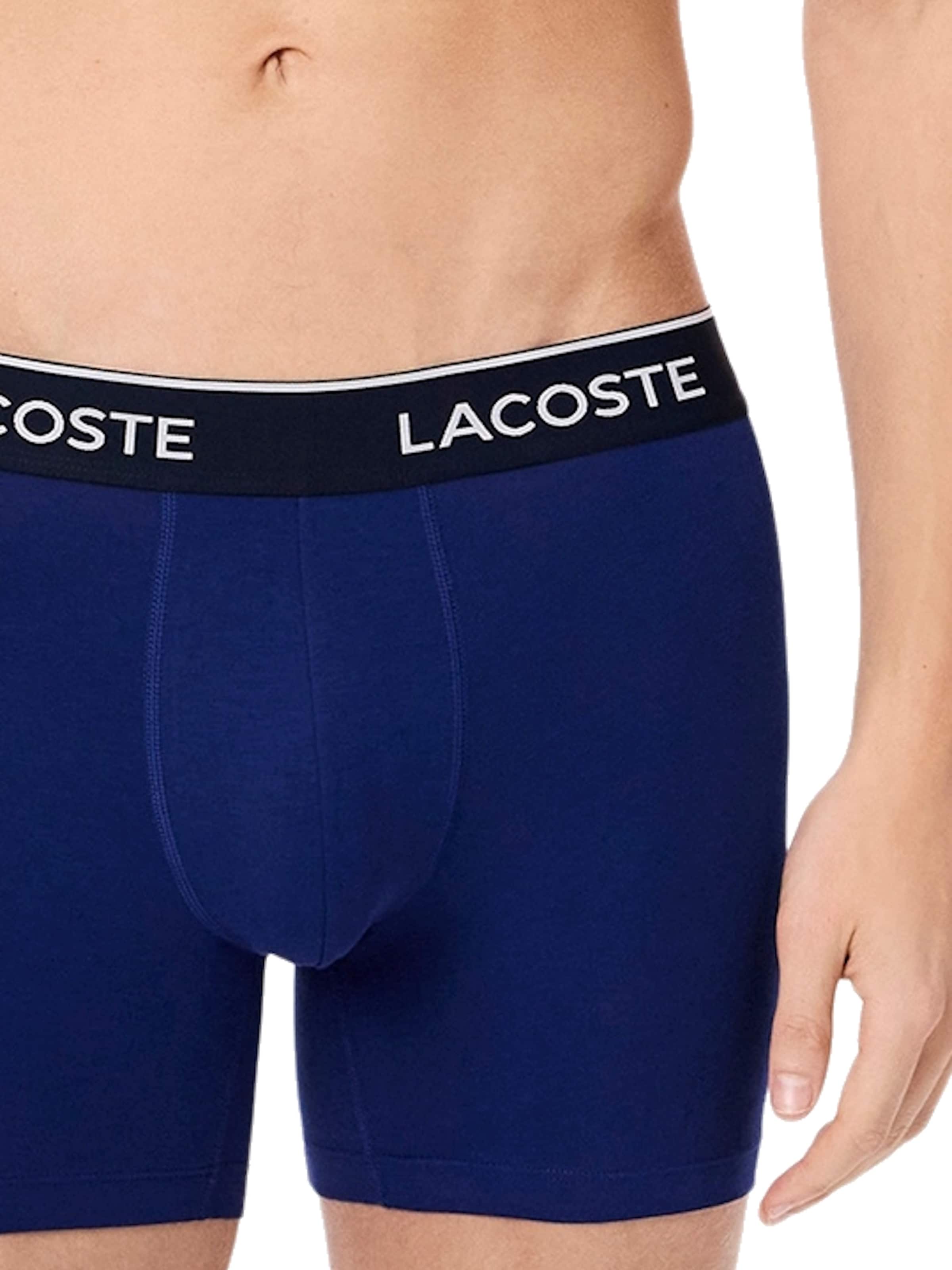 LACOSTE Boxerky – modrá