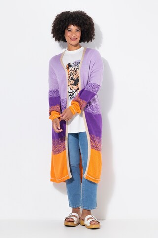 Angel of Style Knit cardigan in Purple
