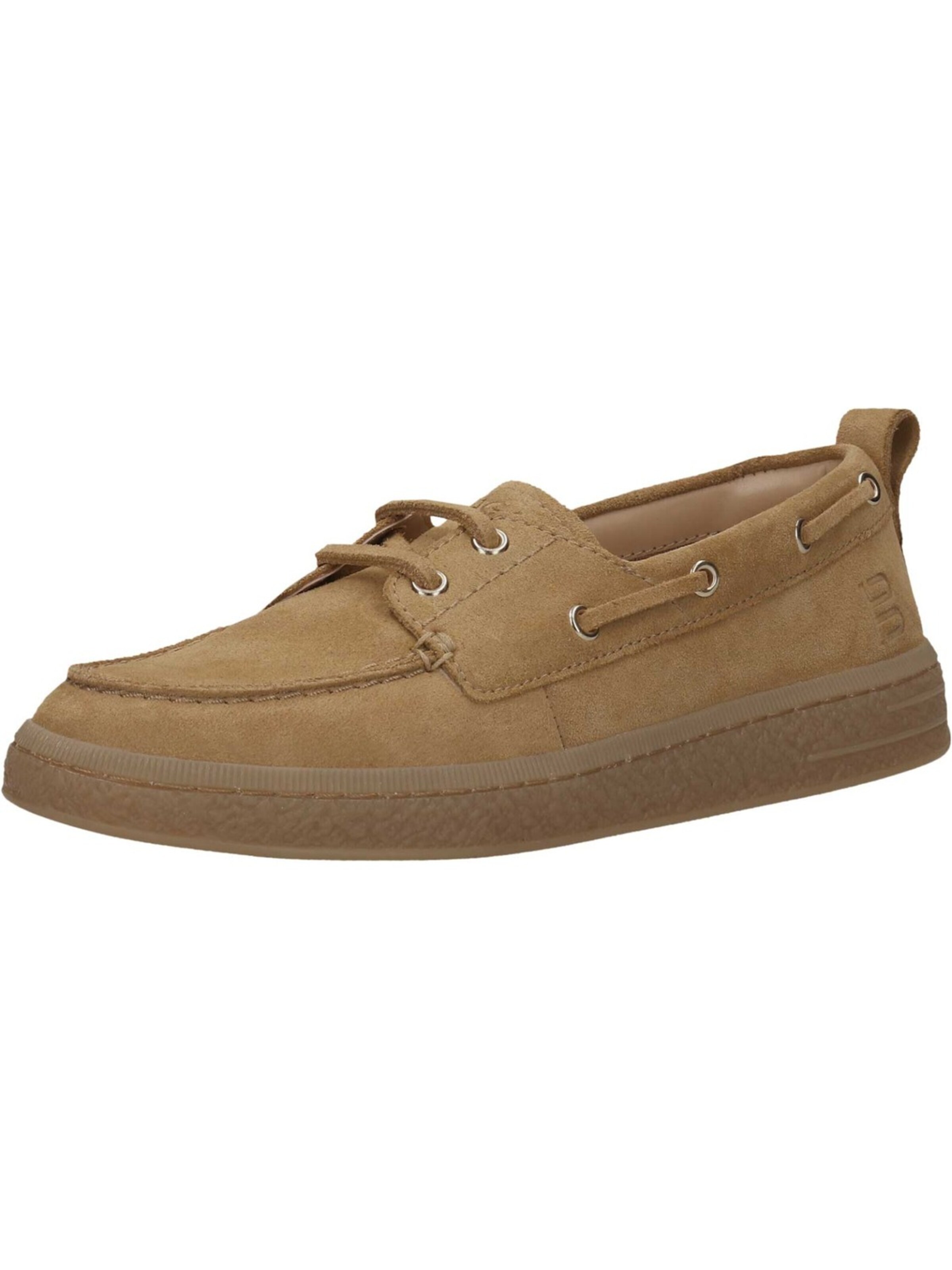 TT. BAGATT Moccasins 'Bagatt Slipper - Sand Leder/Synthetik' in Beige: front