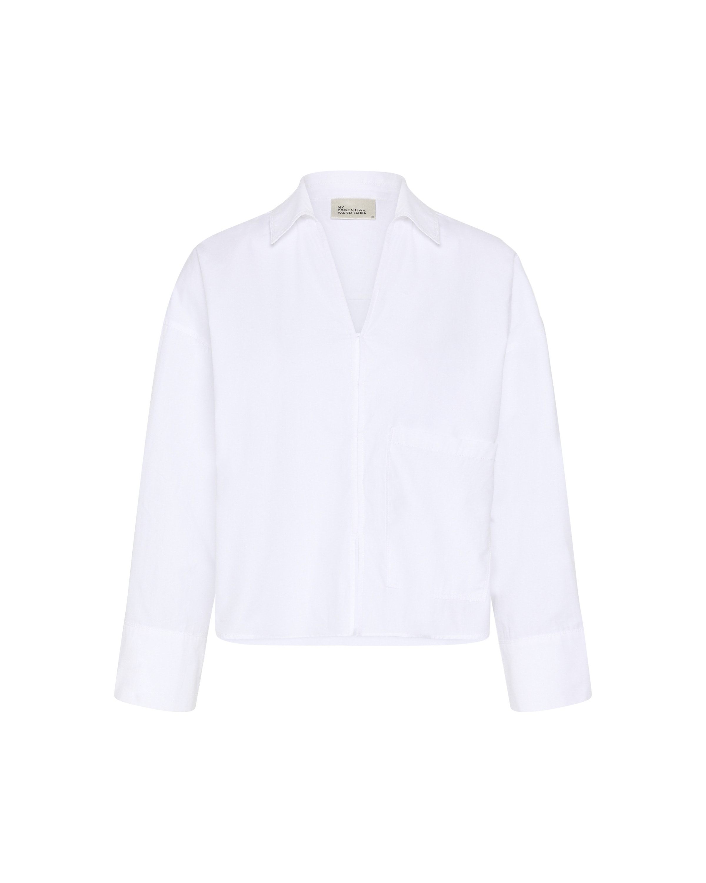 My Essential Wardrobe Bluse 'MWSunna' i hvid: forside