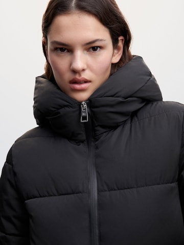 MANGO Winter Jacket 'TOKYO' in Black