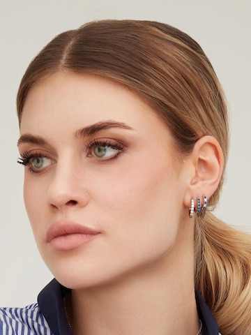 Boucles d'oreilles 'Helen' U.S. POLO ASSN. en bleu : devant