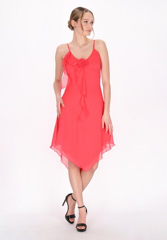 myMo at night - Vestido de gala 'Spring Summer' en rojo