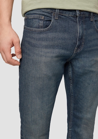 QS Slimfit Jeans 'Rick' in Blauw