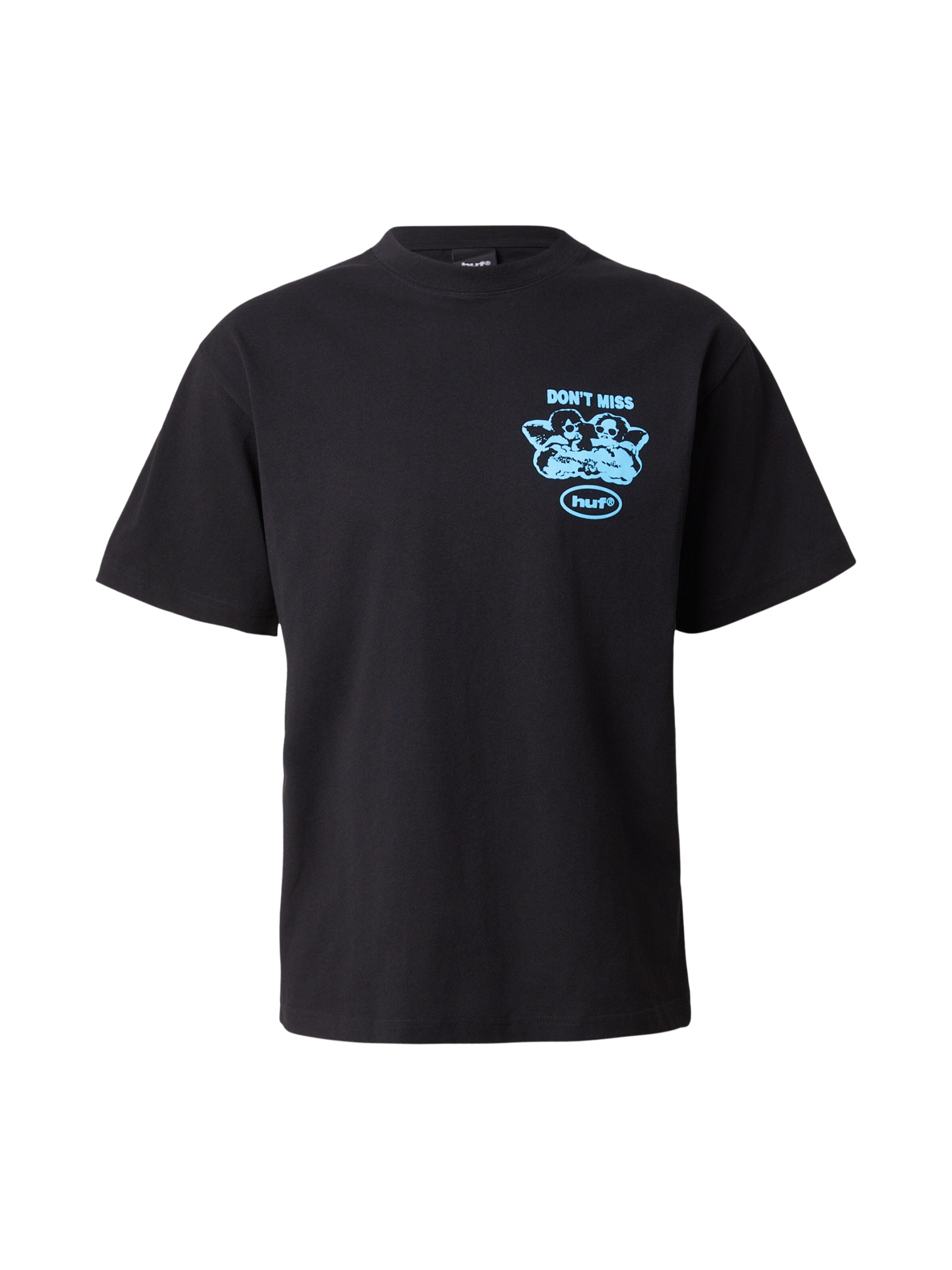 T-Shirt 'After Midnight' HUF en noir : devant