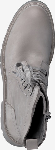 MARCO TOZZI Lace-Up Ankle Boots in Grey