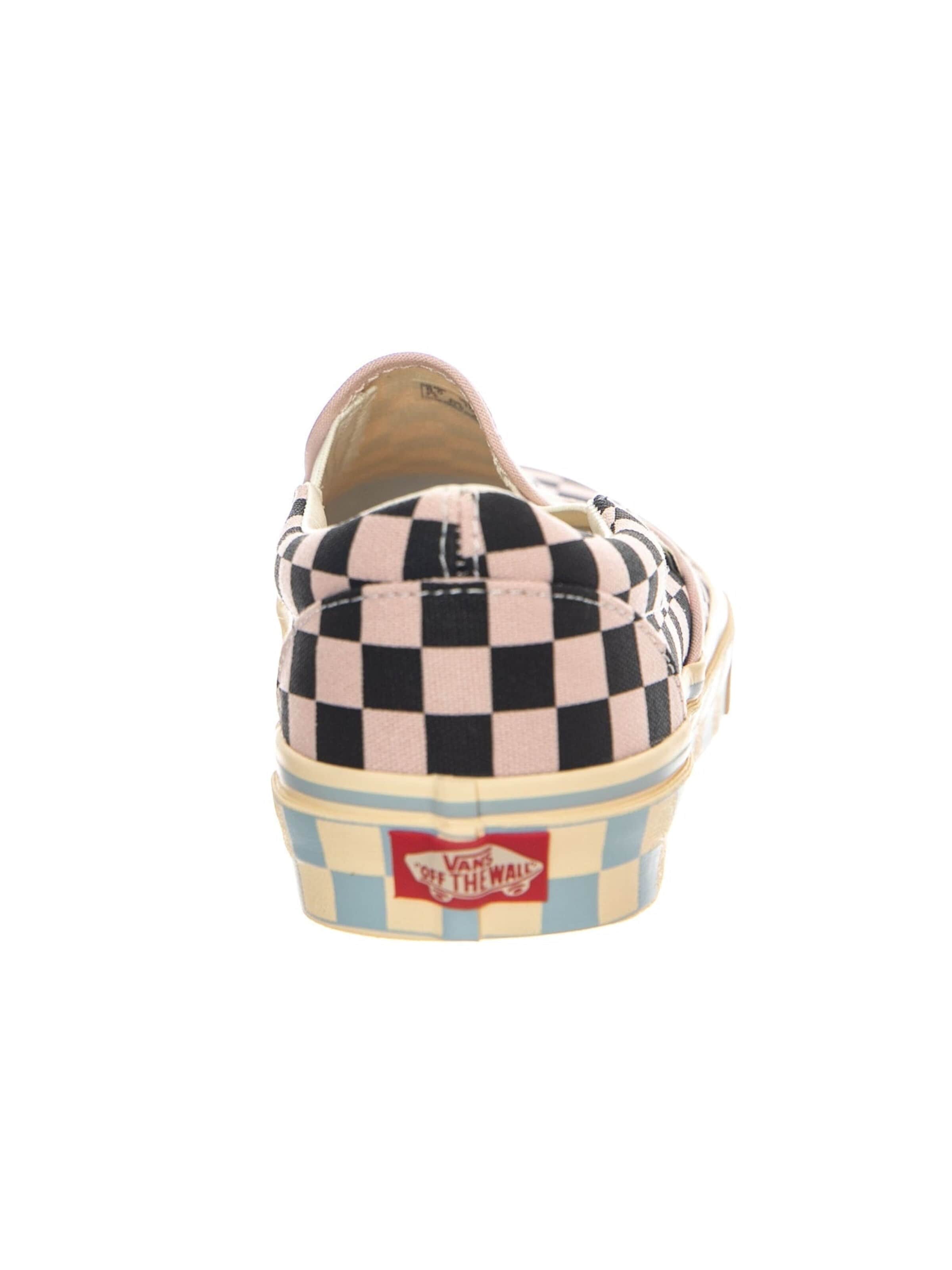 VANS Trampki slip on 'CLASSIC SLIP-ON CHB D PALE PETAL PINK' w kolorze różowy