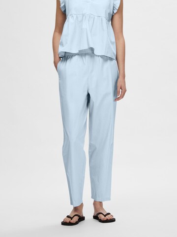 Regular Pantalon SELECTED FEMME en bleu : devant