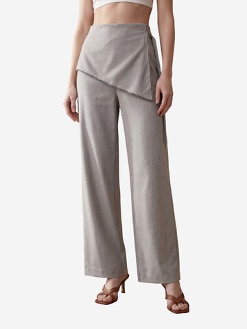 Wide leg Pantaloni di My fashion in grigio