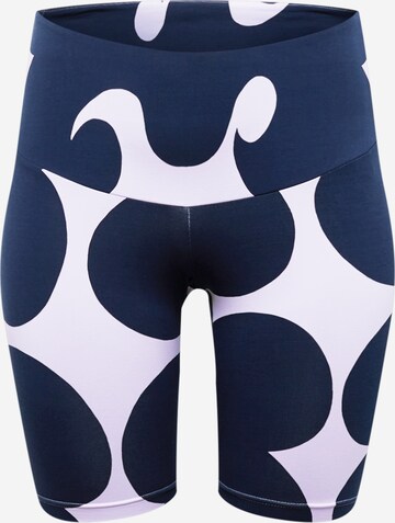 ADIDAS SPORTSWEAR Skinny Športne hlače 'Marimekko Rib Knee- ' | modra barva: sprednja stran