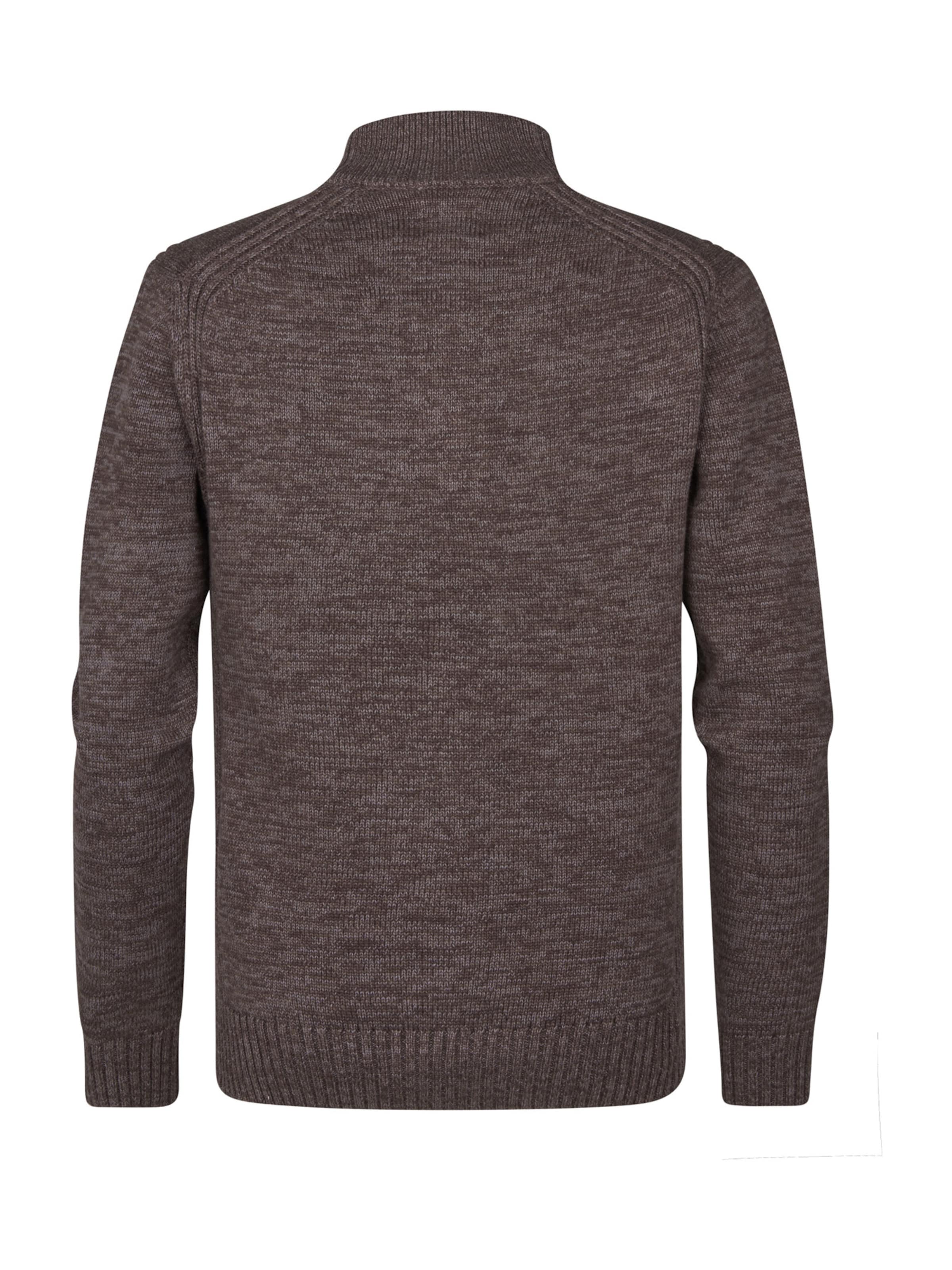 Petrol Industries Sweater in Brown
