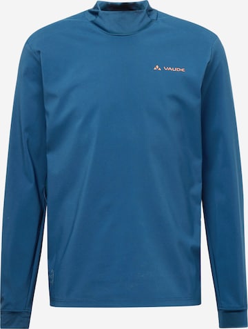 VAUDE Athletic Sweater 'All Year Moab' in Blue: front