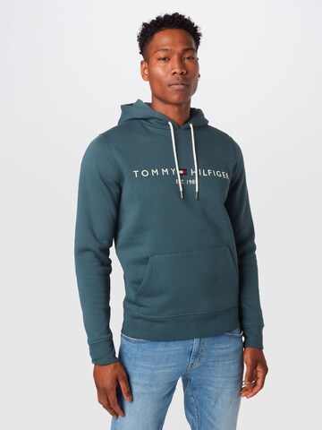 TOMMY HILFIGER Regular fit Sweatshirt in Blauw: voorkant