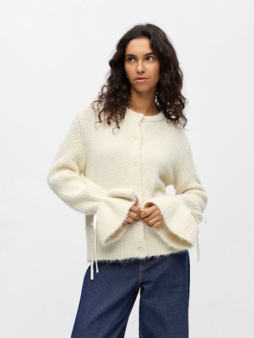 balts OBJECT Adīta jaka 'OBJSALIKA': no priekšpuses