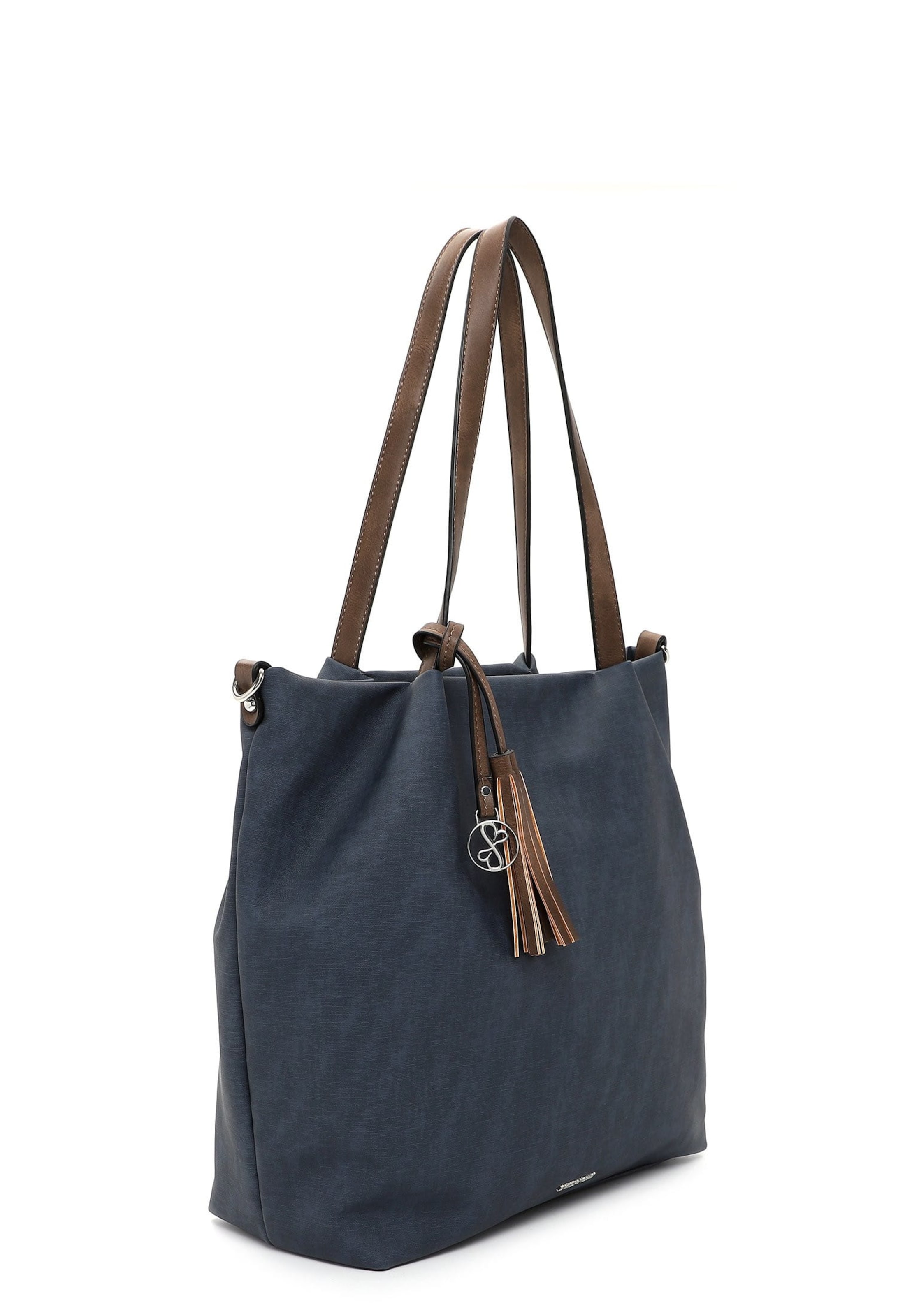 Emily & Noah Nákupní taška 'Elke' – modrá