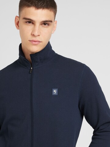 GARCIA Zip-Up Hoodie in Blue