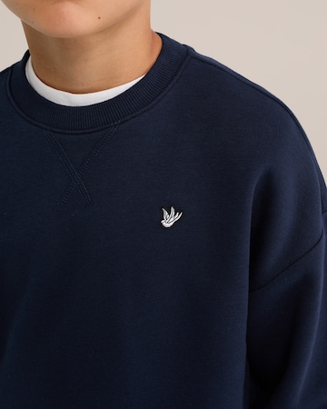 WE Fashion Sweatshirt in Blauw