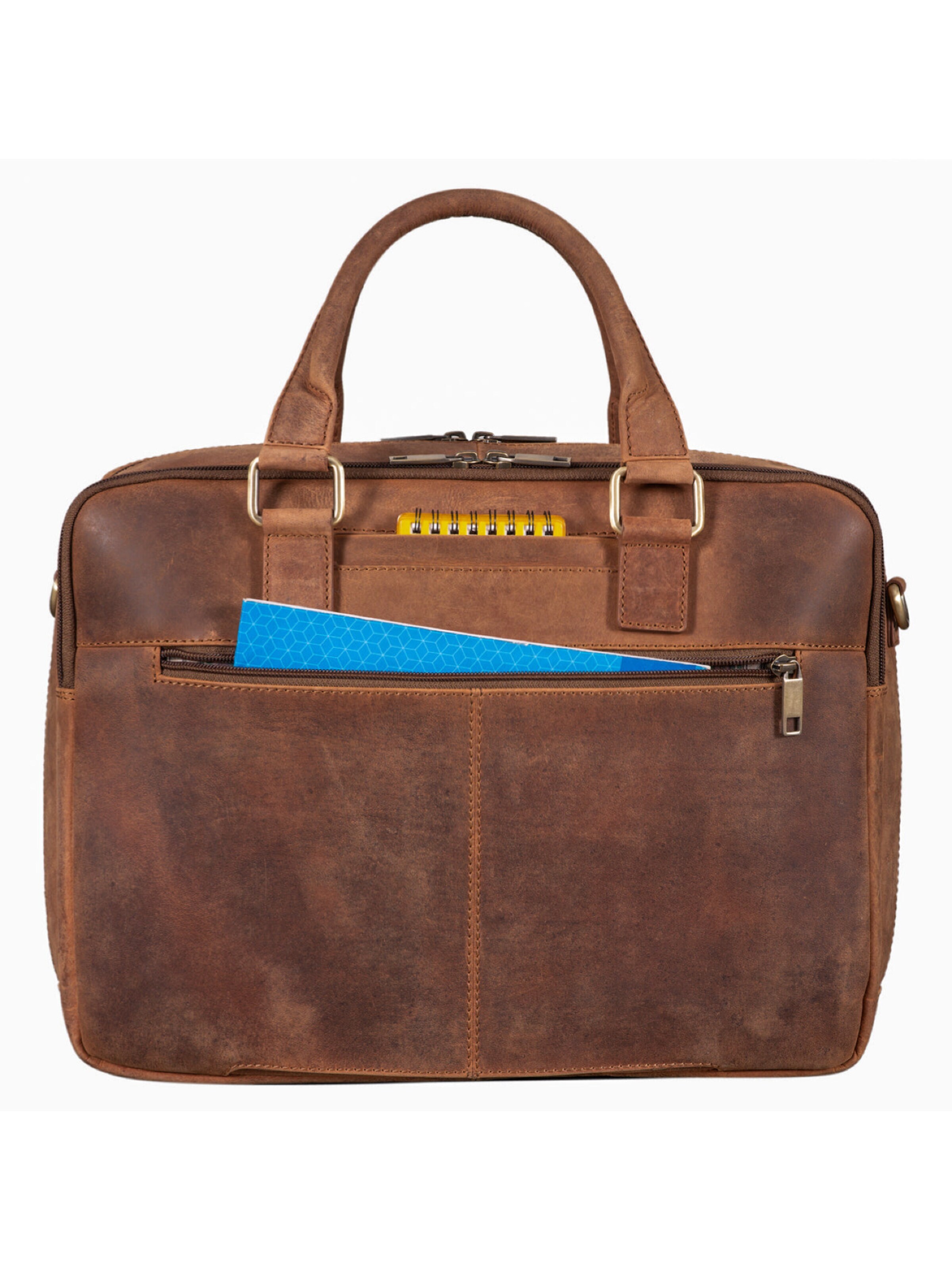 Benthill Briefcase in Brown