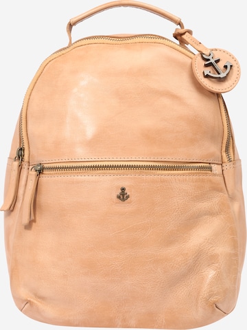 Harbour 2nd Backpack 'Carlotta' in Brown: front