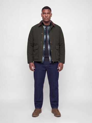 JACK & JONES Regular fit Button Up Shirt in Blue