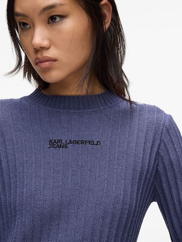 KARL LAGERFELD JEANS Knit dress in Blue
