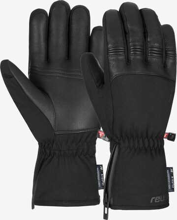 REUSCH Sporthandschuhe 'Lotus' in Schwarz: predná strana