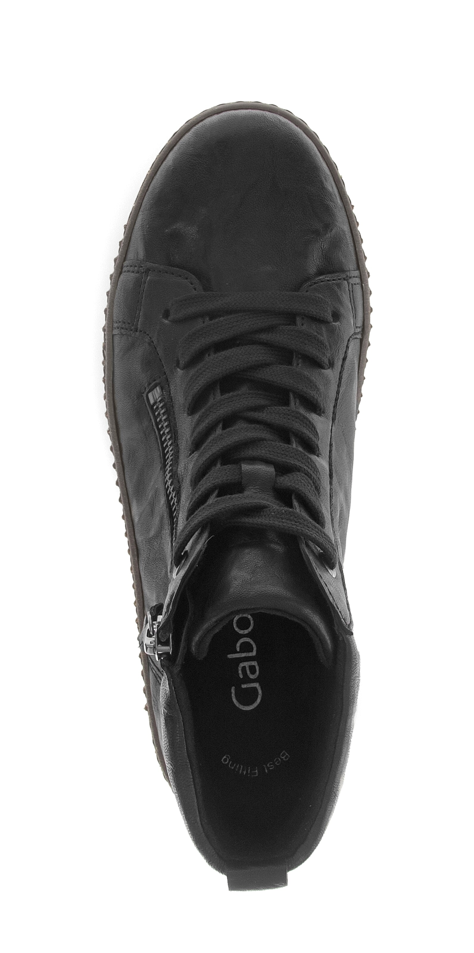 GABOR High-Top Sneakers in Black