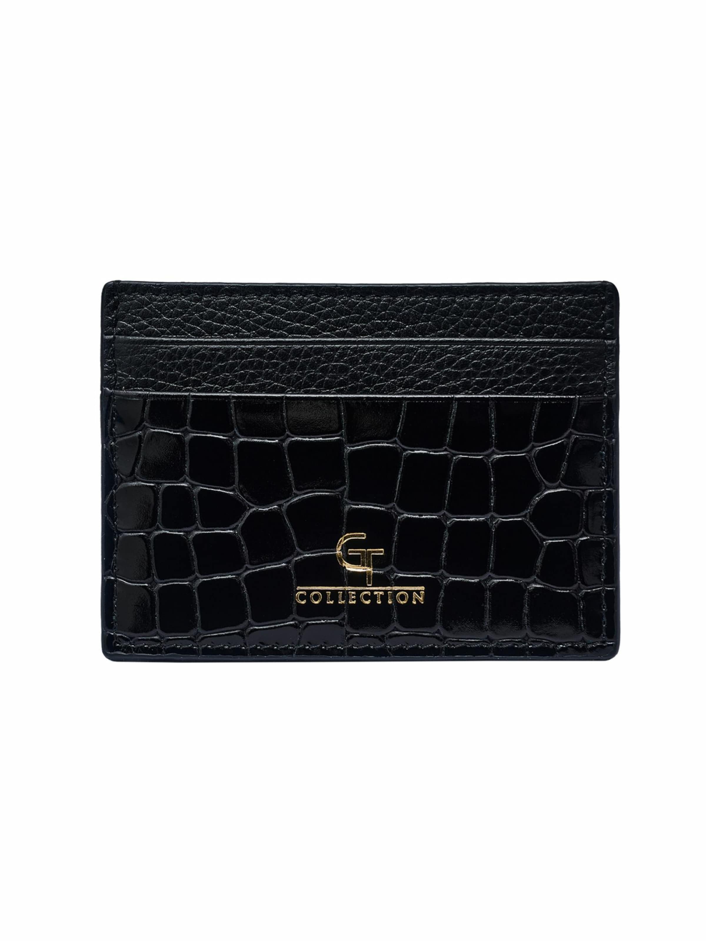 GT Collection Etui 'GT Crocodile Print' i sort