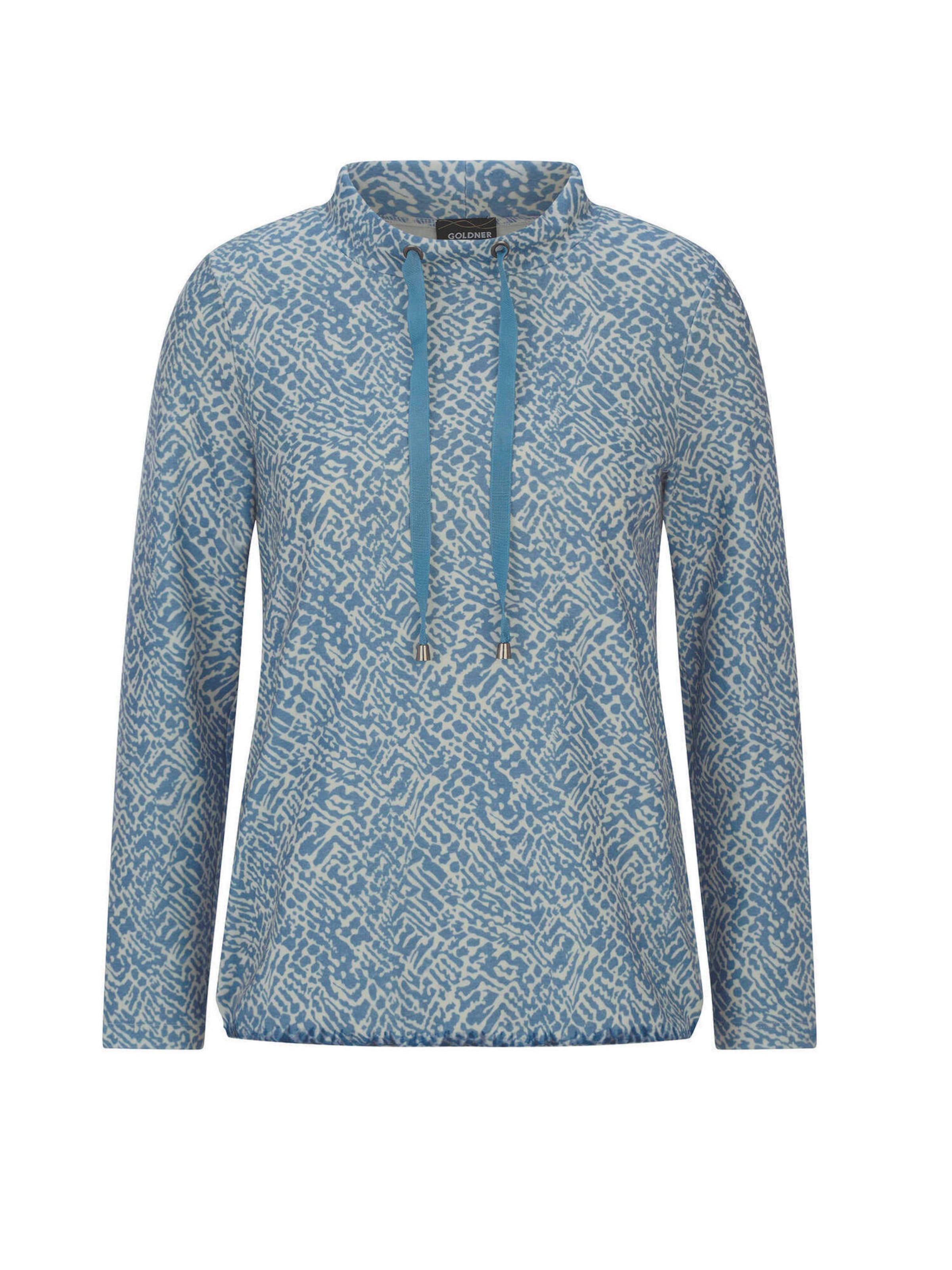Goldner Sweatshirt in Blue: front