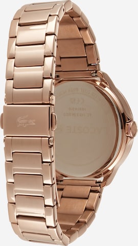 LACOSTE Analoog horloge 'MOONBALL' in Goud