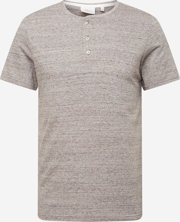 s.Oliver Shirt in Beige: front