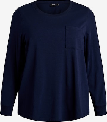 mėlyna Zizzi Marškinėliai 'Mhanny': priekis