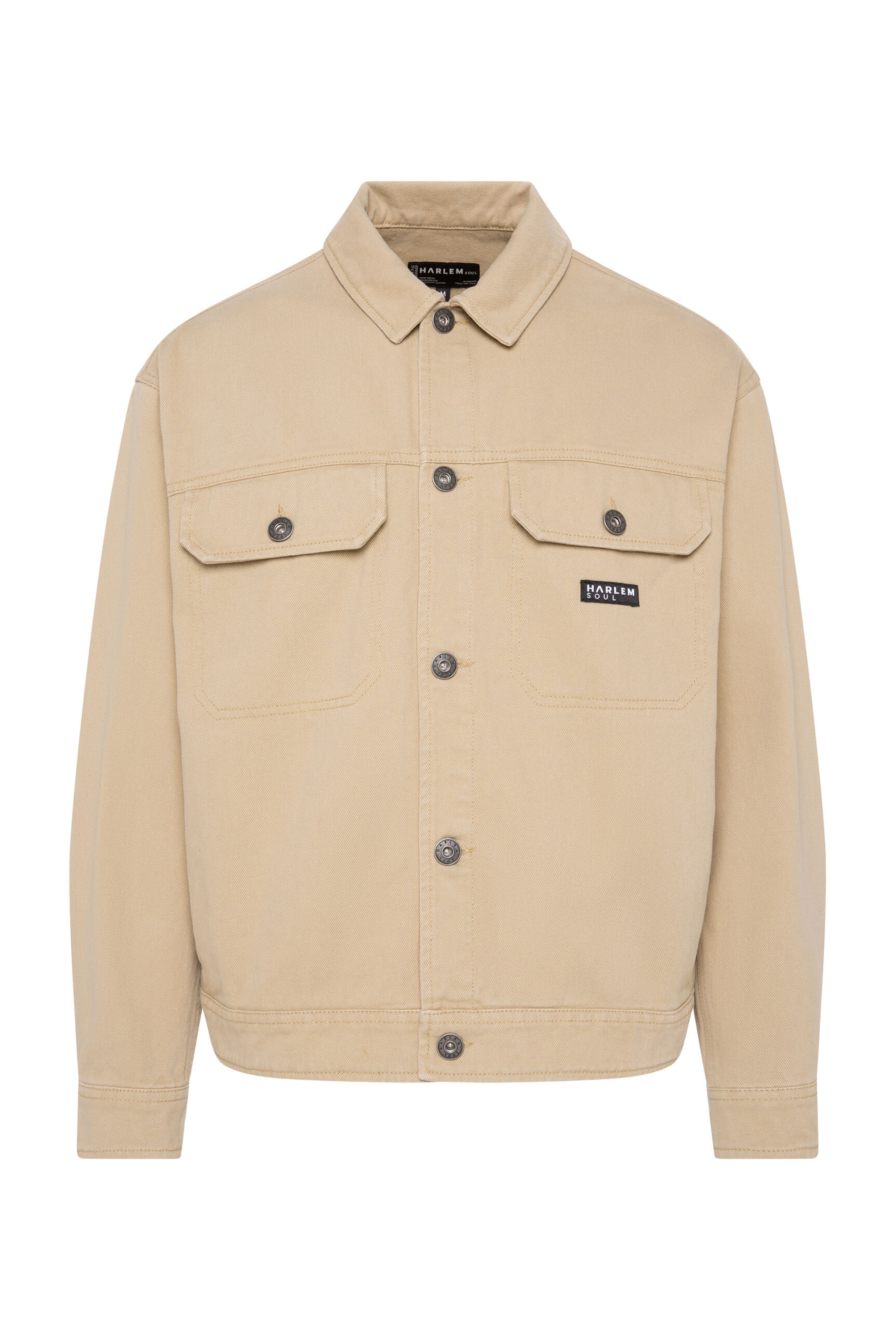 Harlem Soul Between-Season Jacket in Beige: front