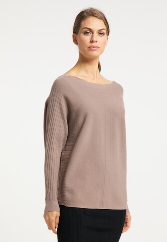 usha BLACK LABEL Pullover in Beige: predná strana