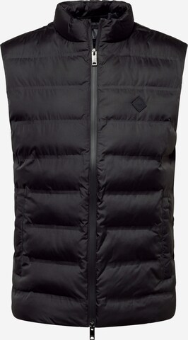 Hackett London Bodywarmer in Zwart: voorkant