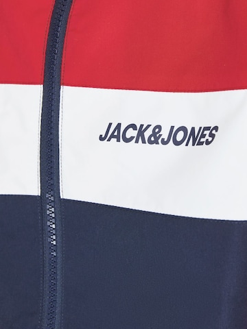 Jack & Jones Junior Overgangsjakke 'Rush' i rød