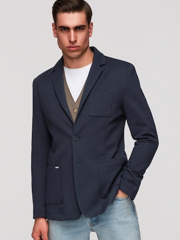 Veste de costume Ombre en bleu : devant